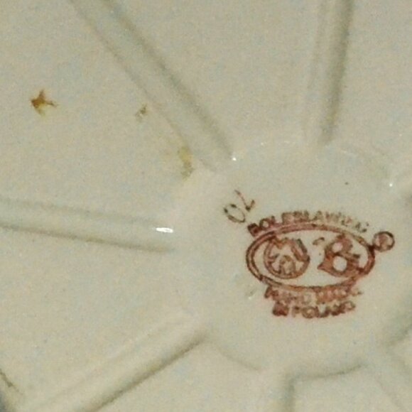 Boleslawic Rectangular Baking Dish Polish Pottery White Clay Kitchen Wear - Picture 9 of 9